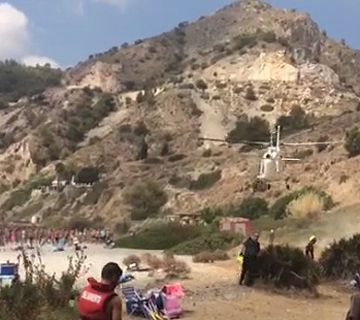 Un senderista herido tras caer de un acantilado en El Cañuelo