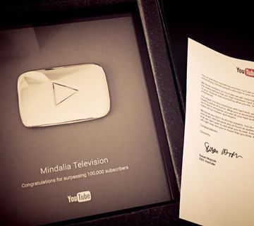YouTube premia a Mindalia Televisión.com con el Botón de Plata