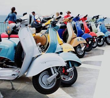 Primera Quedada de Vespas y Motos clásicas