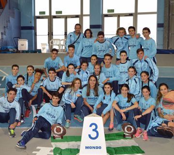 Los cadetes del CNA terceros en el campeonato de España