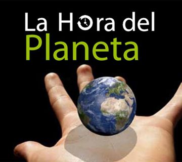 Hoy sábado se celebra La Hora del Planeta