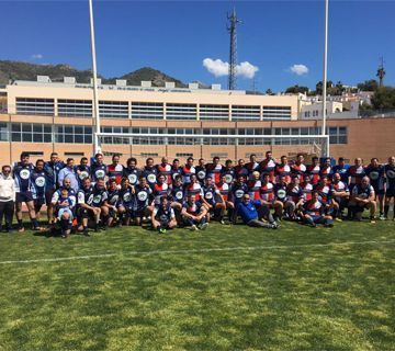 Derrota del Club Nerja Rugby ante el Universidad de Granada