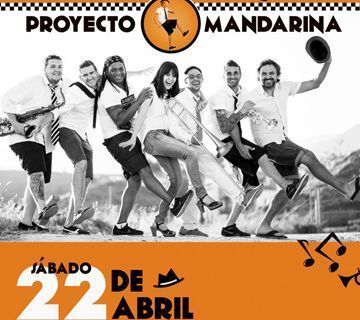 Proyecto Mandarina en concierto
