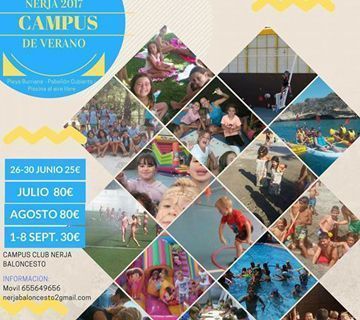 El Nerja Baloncesto celebra una nueva edición del Campus de Verano