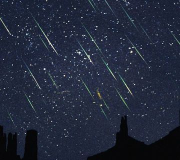 Primera lluvia de estrellas del verano