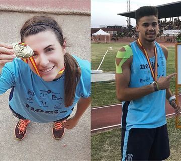 Blanca López e Isidro Leyva campeones junior de España