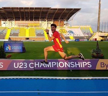 Gonzalo García a la final del 1500 del europeo sub 23