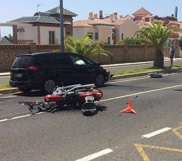 Un nerjeño herido de gravedad tras un peligroso accidente
