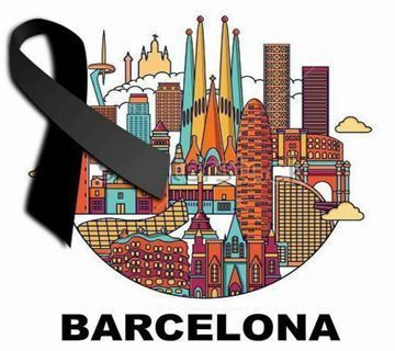Concentración ciudadana en repulsa por el atentado de Barcelona
