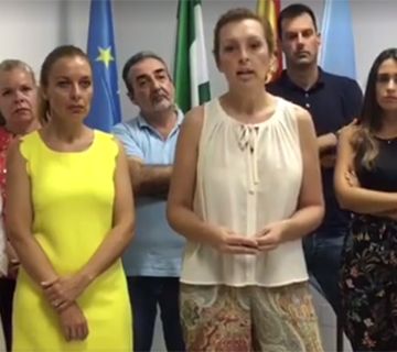PP y Cs abandonan el pleno celebrado ayer