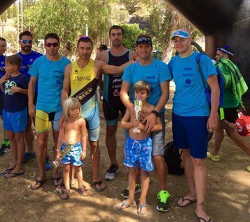 El Club X-Bike Nerja tercero en el «II Triatlón Cros Sexitano»