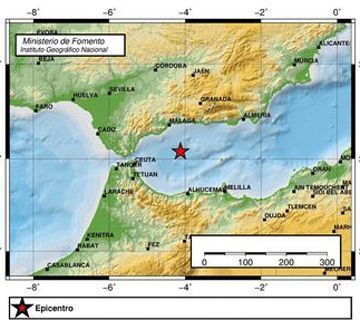 Un terremoto de 4 grados se deja sentir en Nerja