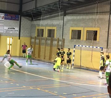 El equipo sénior del fútbol sala se sitúa en segunda posición