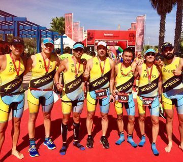 El X-Bike Nerja triunfa en el XVII Circuito Provincial de Triatlón