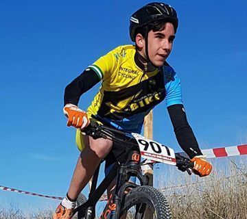 Nicolás Bobadilla, en la Selección Andaluza de Ciclismo