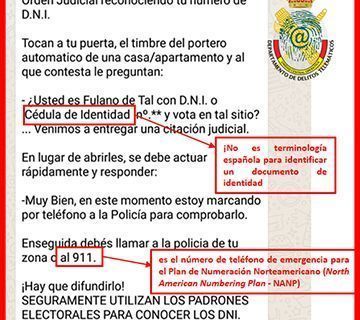 La Guardia Civil alerta del bulo de asaltos a domicilios