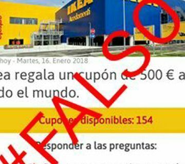 La Policía avisa sobre el whatsapp del cupón que regala Ikea
