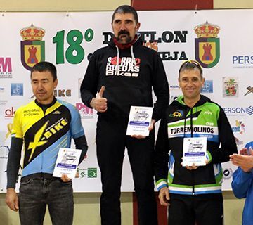 El club X-Bike Nerja en el XVIII del Duatlón Cros de Casabermeja