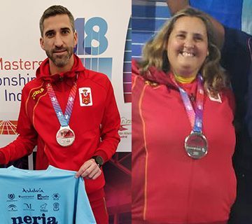 Álvaro Fernández y Teresa Boza subcampeones de Europa