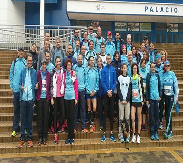 Cristóbal Ortigosa segundo en la Media Maratón de Málaga