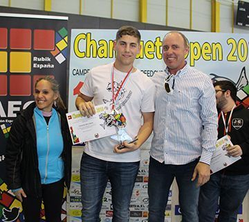 El nerjeño Fernando Sáez se sube al podio en el Chanquete Open 2018