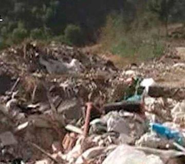 La Fiscalía alerta del riesgo de incendio en el vertedero ilegal