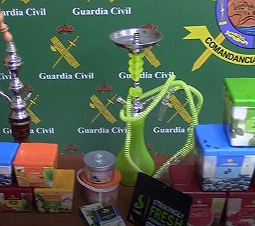 La Guardia Civil realiza controles del consumo de tabaco en cachimbas