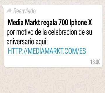 Nueva estafa en nombre de Media Markt