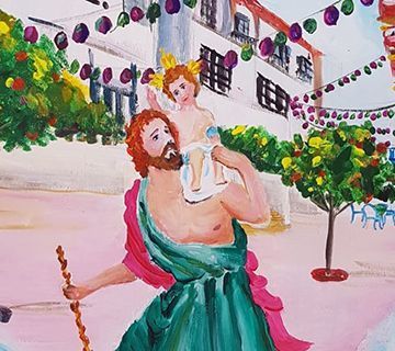 La Barriada de los Poetas se prepara para celebrar la verbena de San Cristóbal