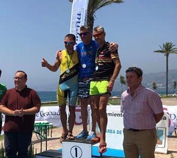 El X-Bike Nerja participa en el III Triatlón Cross Costa Tropical