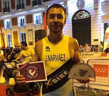 Jesús Narváez campeón de Europa de Triatlón Larga Distancia