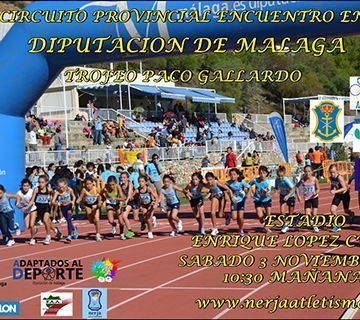 Nerja acoge el XVI Encuentro de Atletismo Popular «Trofeo Paco Gallardo»