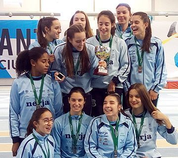 El junior del Club Nerja de Atletismo campeón de Andalucía