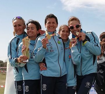 El equipo femenino W40 se proclama Campeón de España de cross