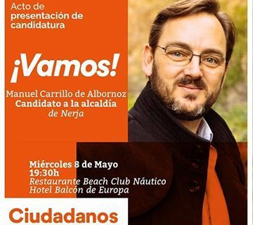 Ciudadanos Nerja presenta este miércoles su candidatura a las municipales