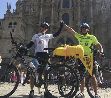 Completado el reto solidario por Cortés y Bueno