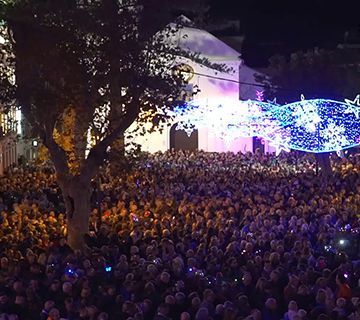 Nerja celebra la Nochevieja en el Paseo Balcón de Europa