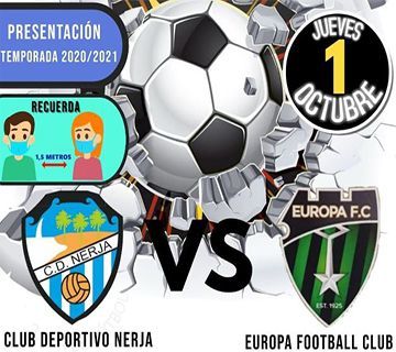 El CD Nerja se enfrenta al Europa F.C