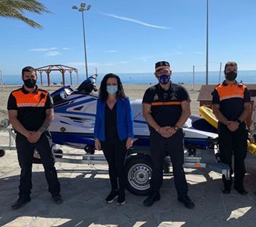 Salvamento dispondrá de una nueva moto acuática