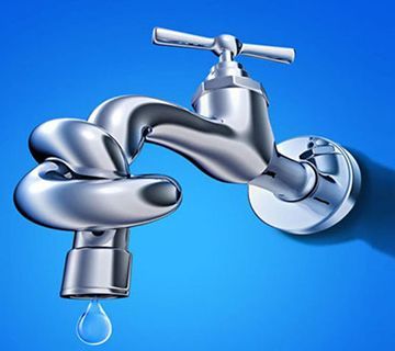 Corte temporal del suministro de agua