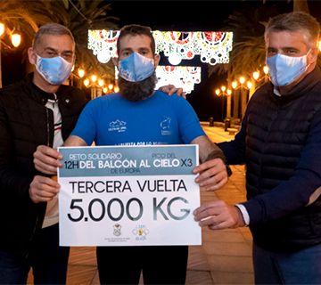 Se recogen 12.000 kilos de alimentos en el reto solidario