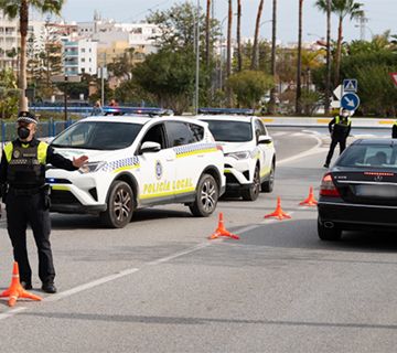 Nerja inicia el dispositivo de seguridad para Semana Santa
