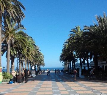 Se sustituirá una parte de la solería del Balcón de Europa