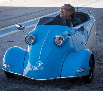 El mítico Kabinenroller de Messerschmitt se fabrica en Nerja