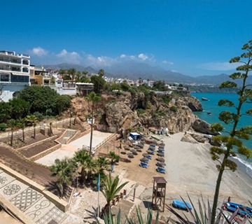 Finalizan las obras de la Senda Litoral en la playa Calahonda