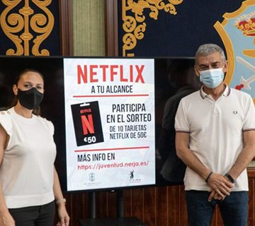 Juventud sortea 10 tarjetas Netflix