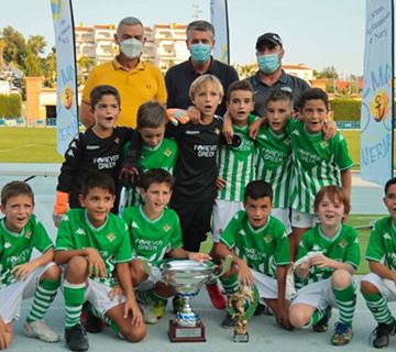 El Real Betis A campeón del Memorial Mateo David Bautista