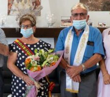 Coronados la Reina y el Caballero de la Tercera Edad en Maro
