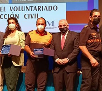 Diputación homenajea a los voluntarios de Protección Civil