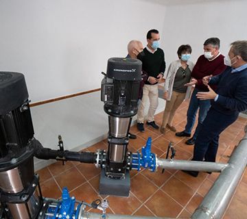 Renuevan la Estación de Bombeo de Agua Potable de Maro